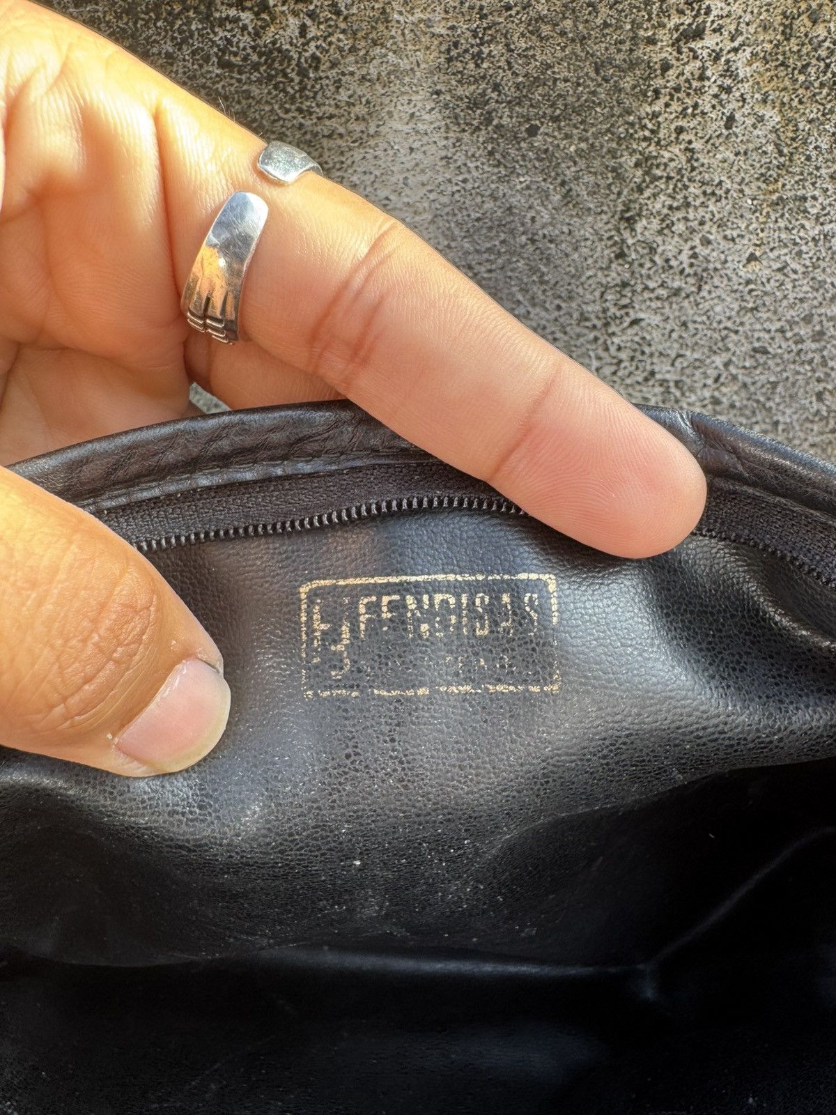 Fendi × Vintage Vintage Fendi Zucca Clutch Bag Size ONE SIZE - 7 Thumbnail