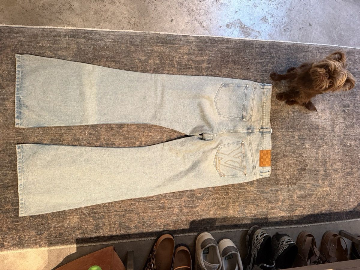 Louis Vuitton LOUIS VUITTON PHARRELL WILLIAMS - Flare Cut Denim - 34” 🏆 Size US 34 / EU 50 - 2 Thumbnail