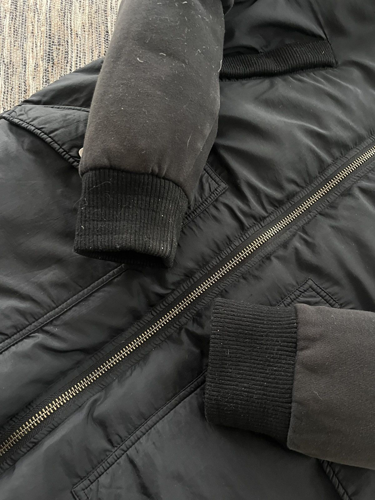 Diesel Vintage Diesel Black Reversible Parka Jacket Avantgarde Y2K Size M / US 6-8 / IT 42-44 - 10 Thumbnail