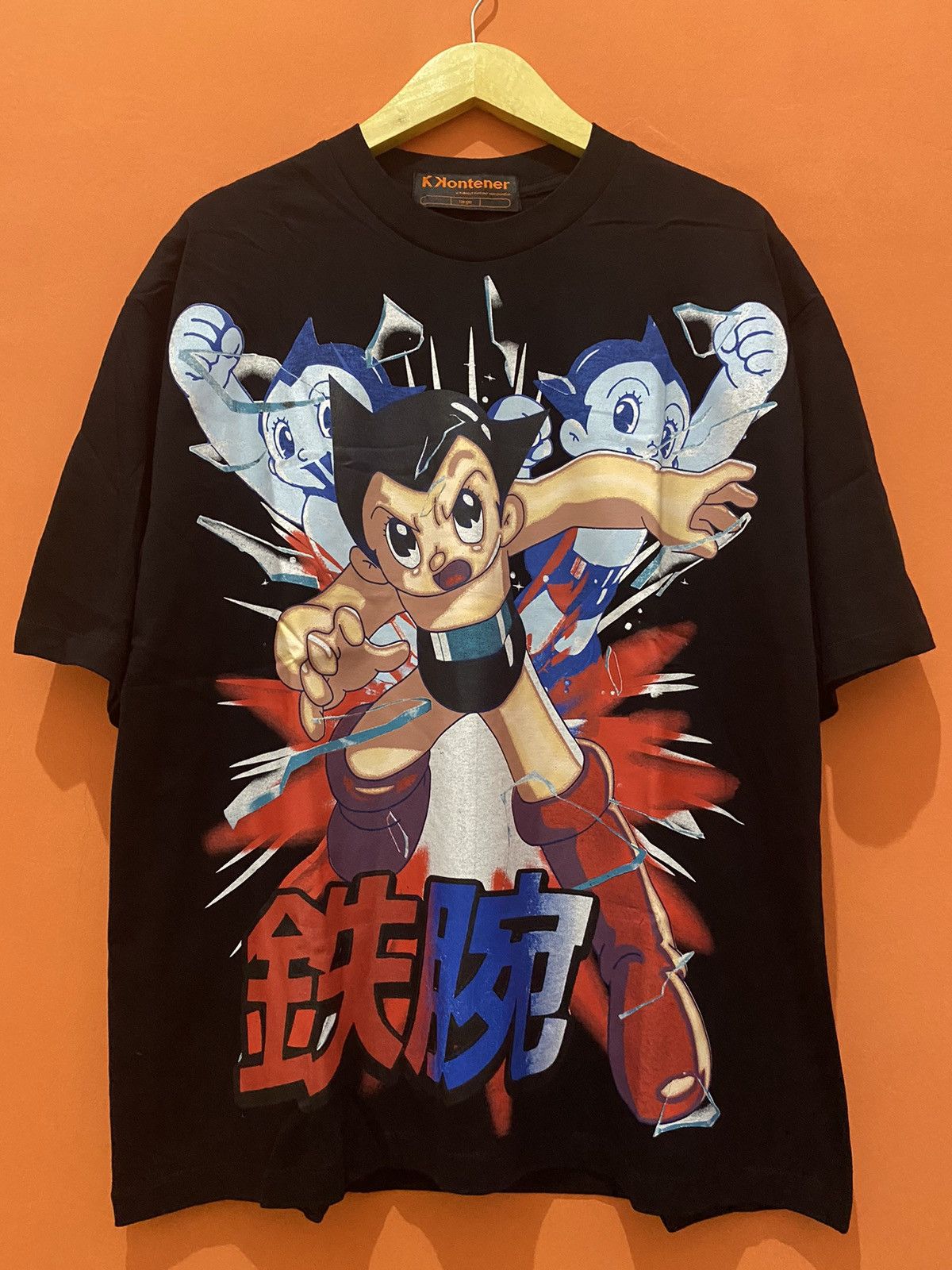 Anime × Japanese Brand 🔥RARE🔥 Astro Boy boot tee anima movie manga Size US L / EU 52-54 / 3 - 1 Thumbnail