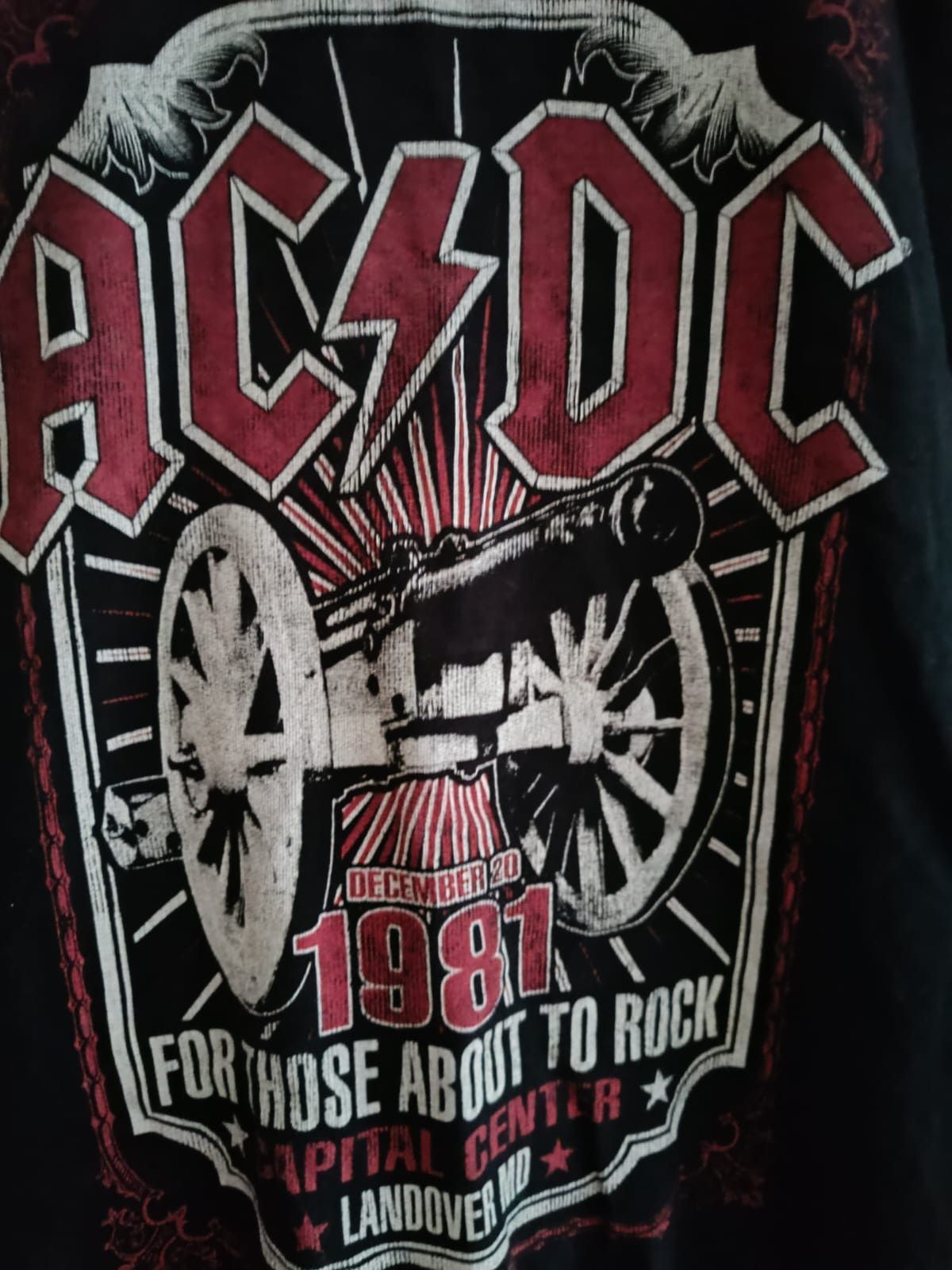 AC/DC AC/DC 1981 For Those About to Rock Sweatshirt Size US S / EU 44-46 / 1 - 3 Thumbnail