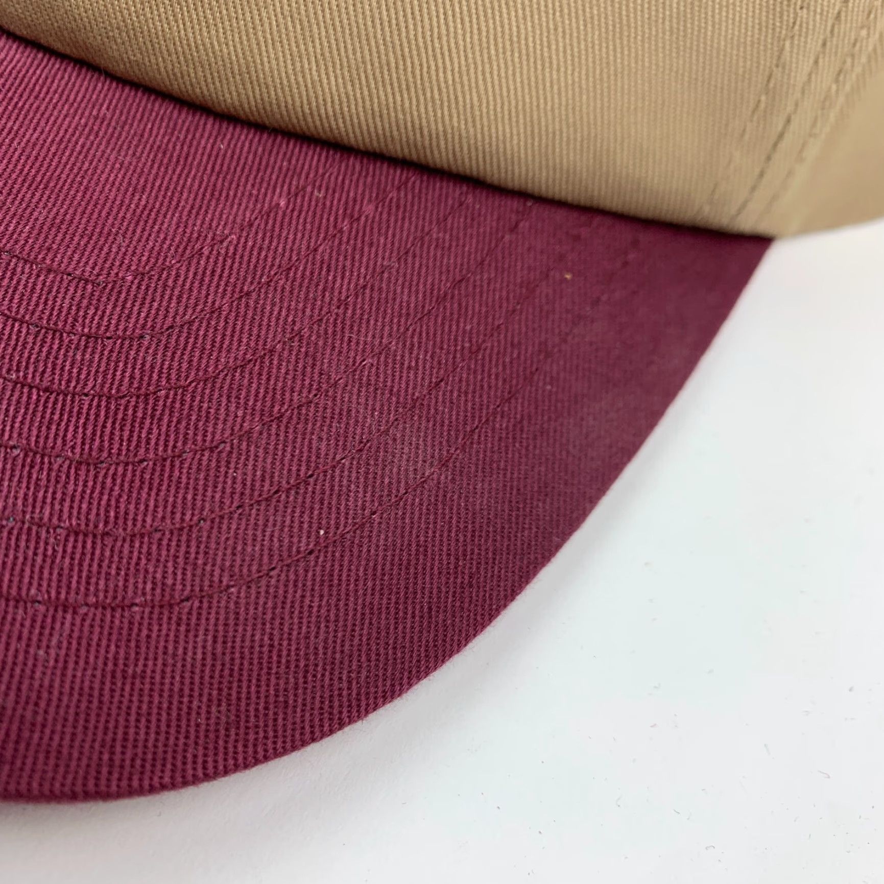 Vintage VINTAGE Four Season's Shawnee Terminal Elevator Brown Maroon Cotton Snapback Trucker Hat Cap Size ONE SIZE - 4 Thumbnail