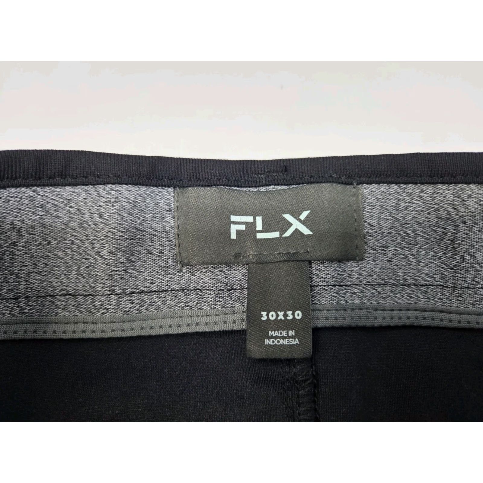 Vintage FLX Pants Mens Premium Flat Front Performance Athleisure Pants 30/30 #7758 Black Slim Chino Tapered Zip Button 30 Regular Mens Size US 30 / EU 46 - 5 Thumbnail
