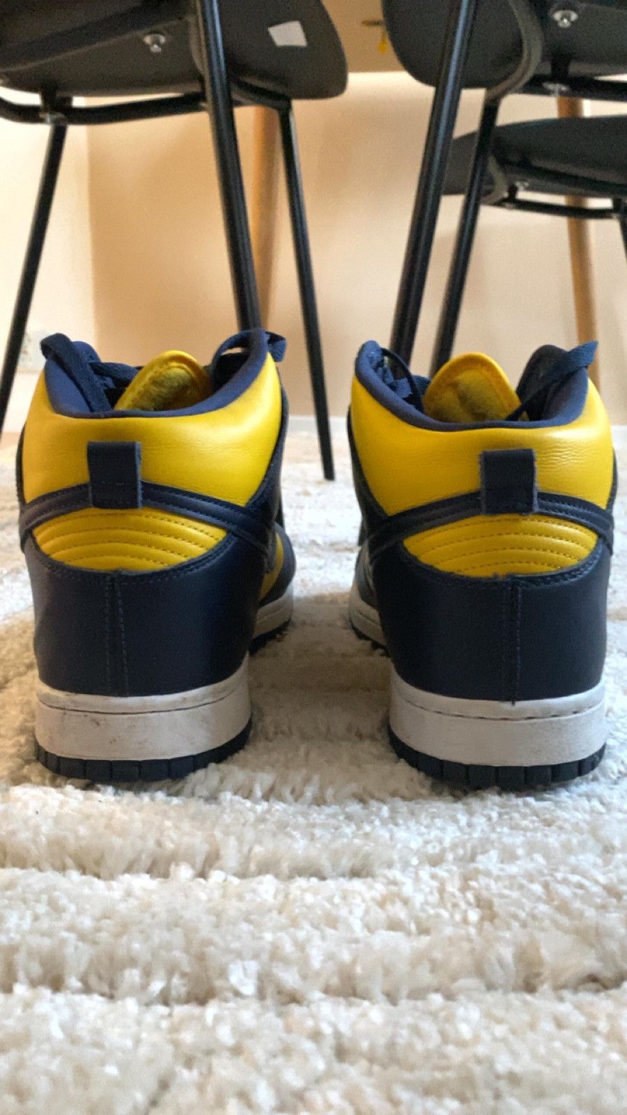 Nike Nike Dunk High MICHIGAN Size US 9.5 / EU 42-43 - 5 Thumbnail