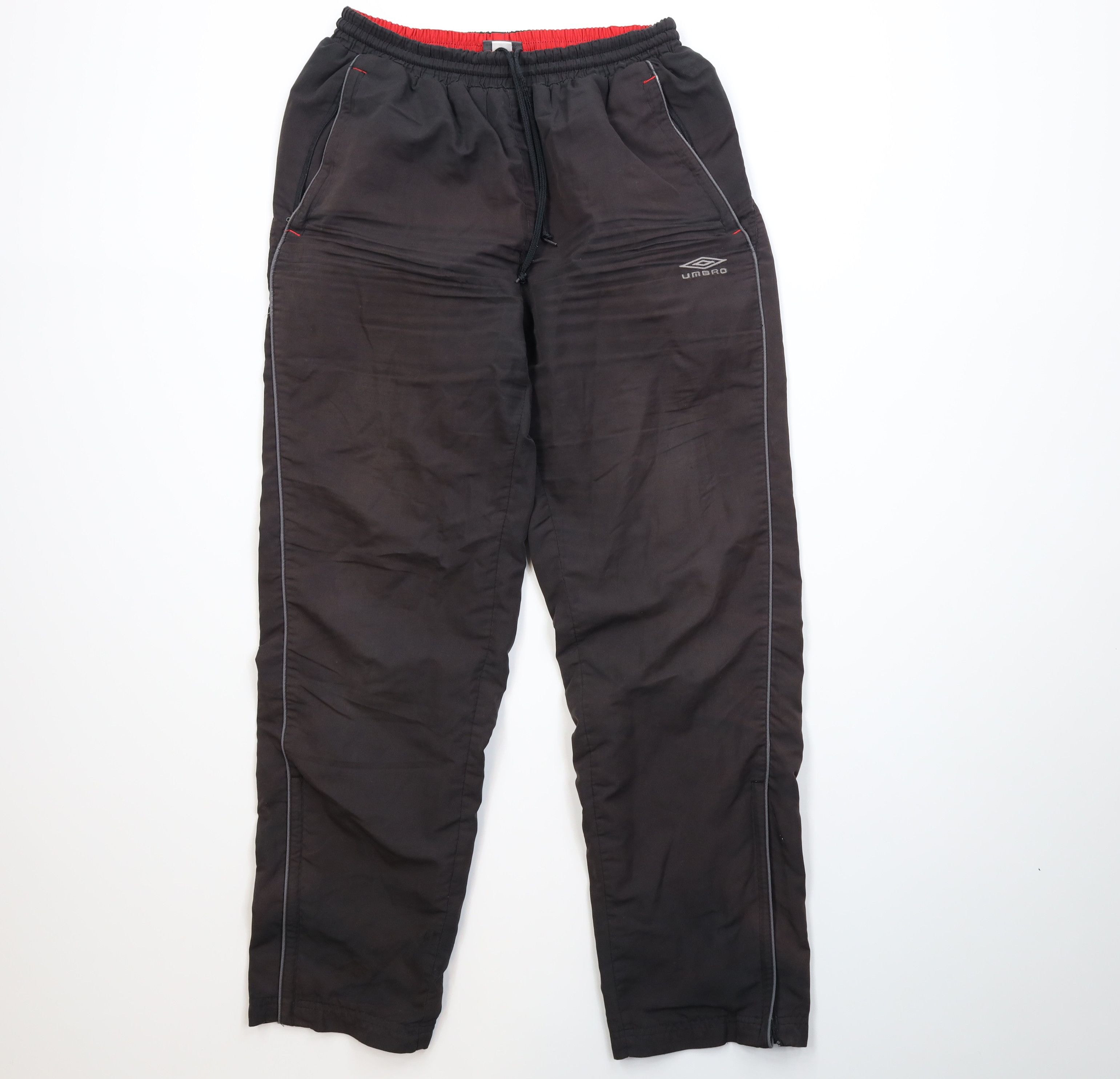 Umbro Vintage 90s Umbro Lined Soccer Microfiber Warm Up Pants Size US 34 / EU 50 - 1 Thumbnail