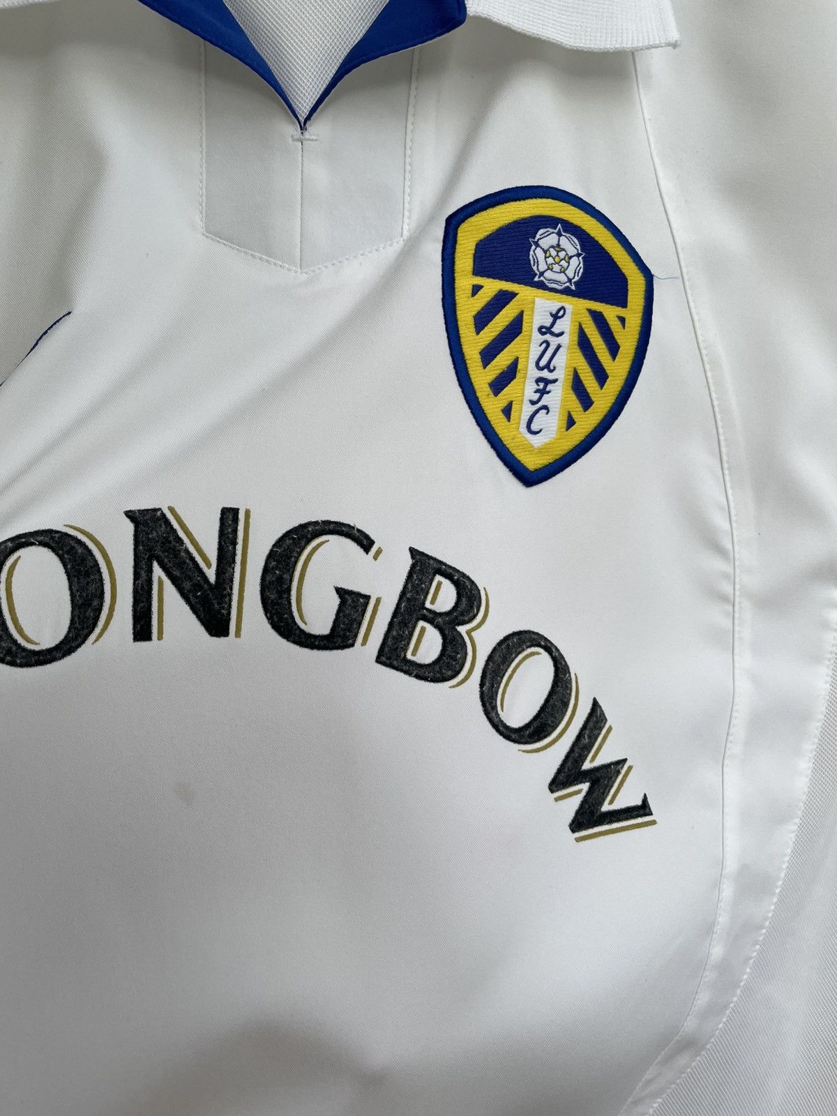 Nike Leeds United FC 2002 2003 Home Football Shirt Soccer Jersey Size US M / EU 48-50 / 2 - 10 Thumbnail