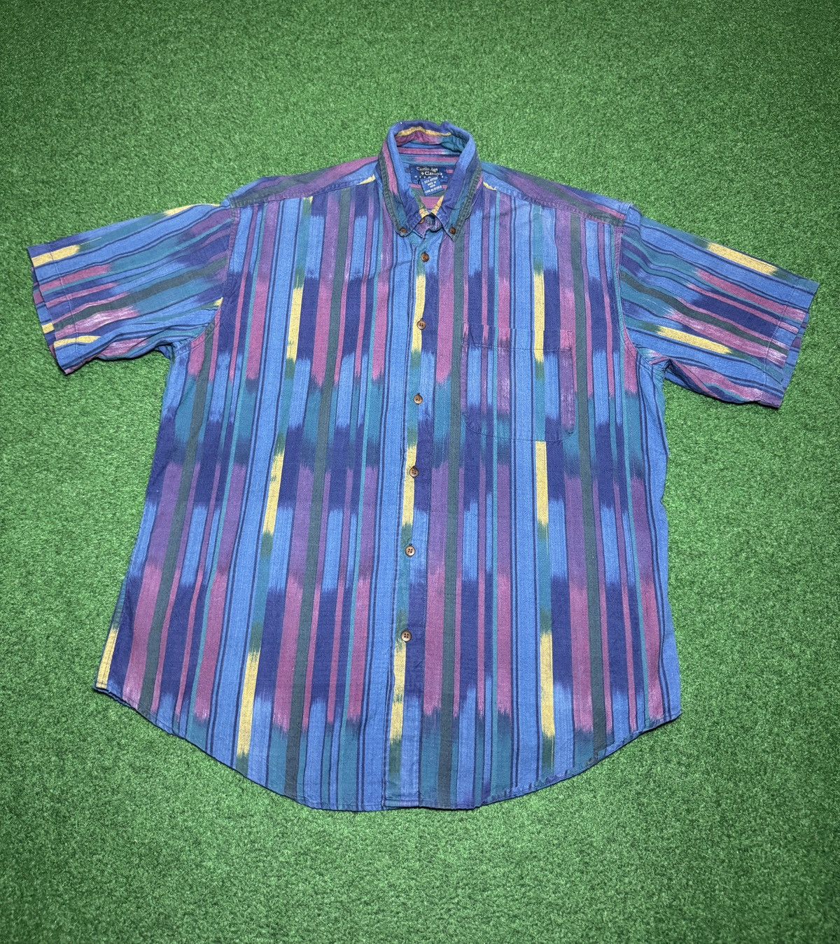 Vintage Cambridge Classic Vintage Hip Hop Button Up 90s Large Shirt Size US L / EU 52-54 / 3 - 1 Thumbnail