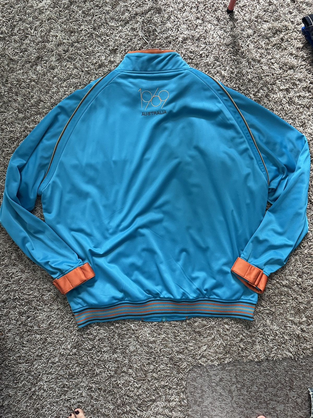 Coogi COOGI blue+brown track jacket Size US XXL / EU 58 / 5 - 2 Thumbnail