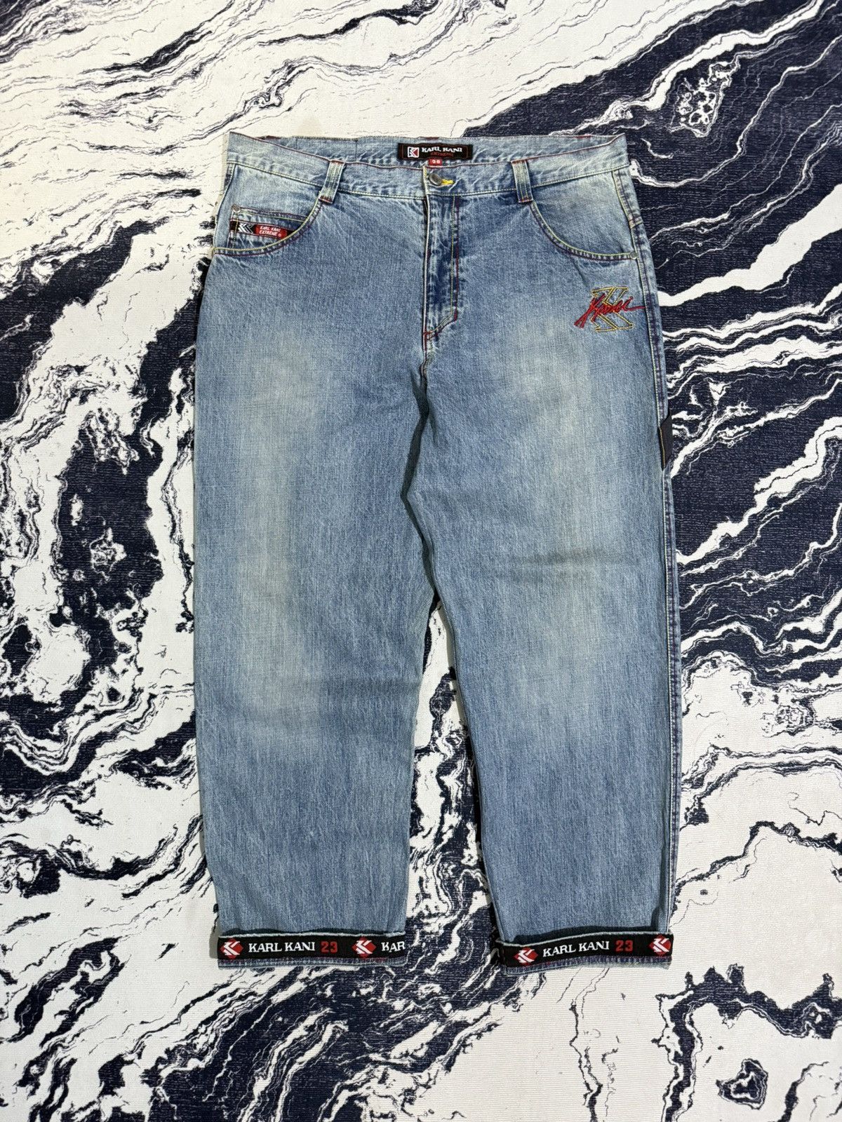 Karl Kani Vintage karl kani extreme carpenter jeans Size US 38 / EU 54 - 10 Thumbnail