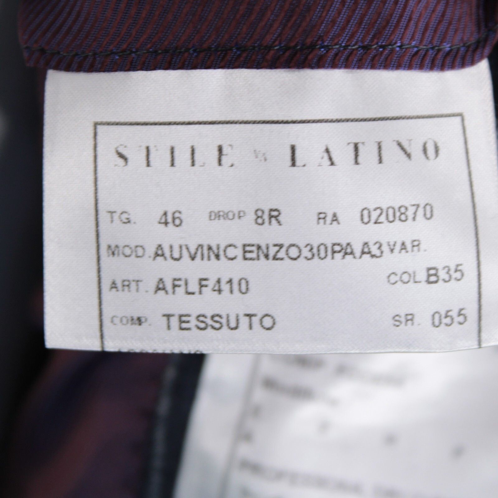 Other Stile Latino Suit Size US 36 Regular in Blue Size 36R - 9 Thumbnail