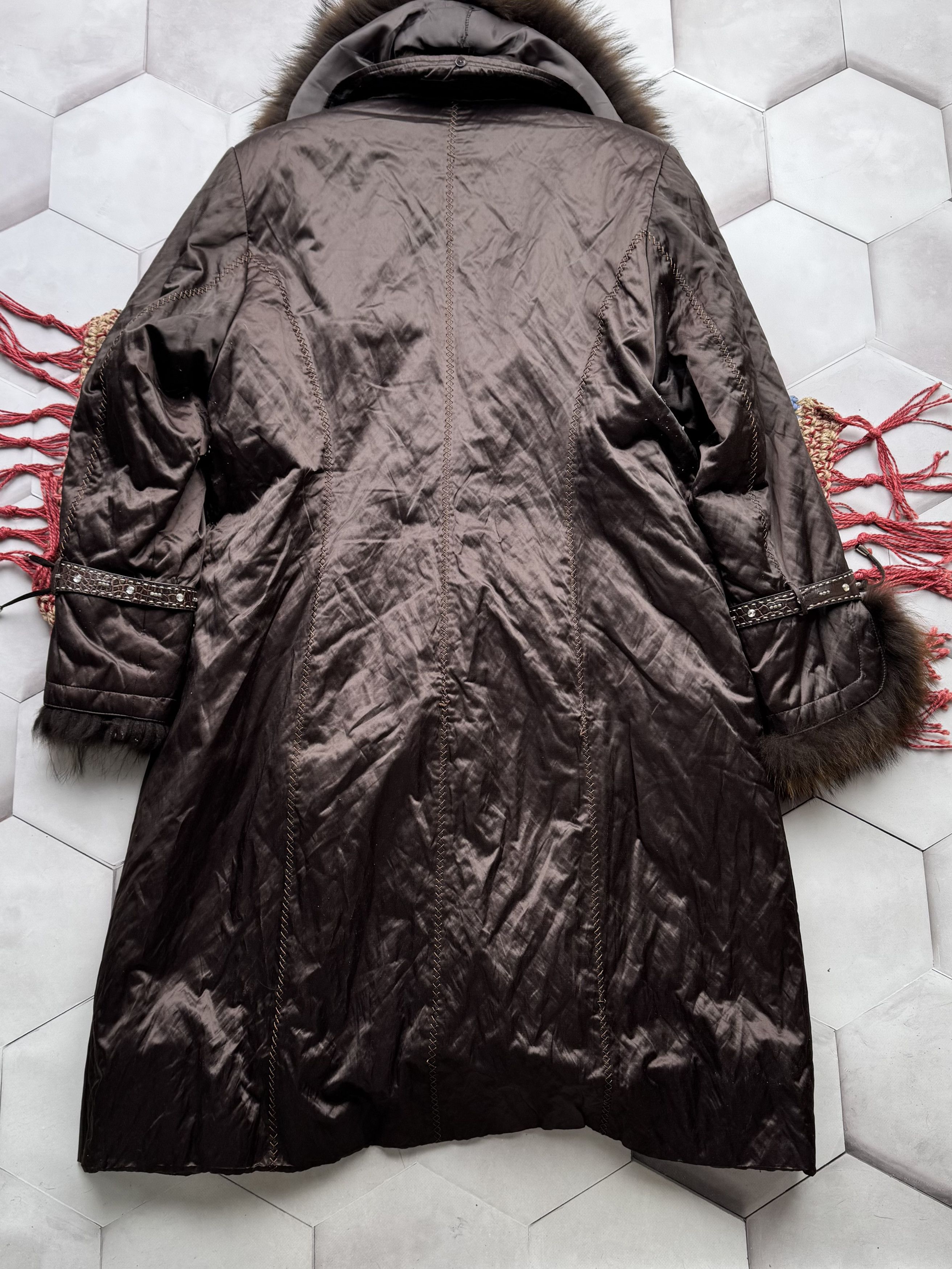 Vintage Vintage Coat With Real Fur Details (E4) Size L / US 10 / IT 46 - 13 Thumbnail