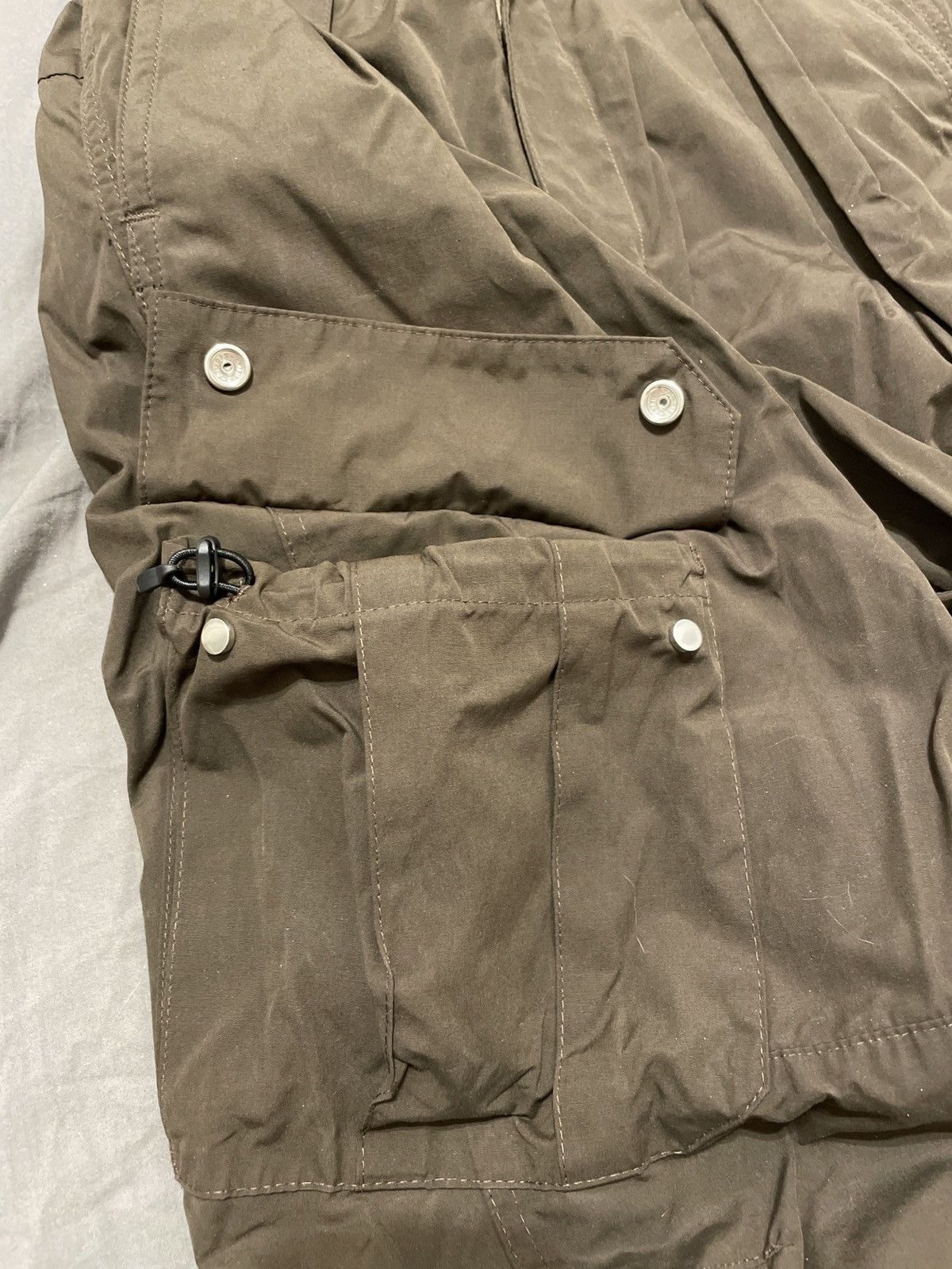meanswhile meanswhile Wax Coat Uniform pants Olive Size US 34 / EU 50 - 4 Thumbnail