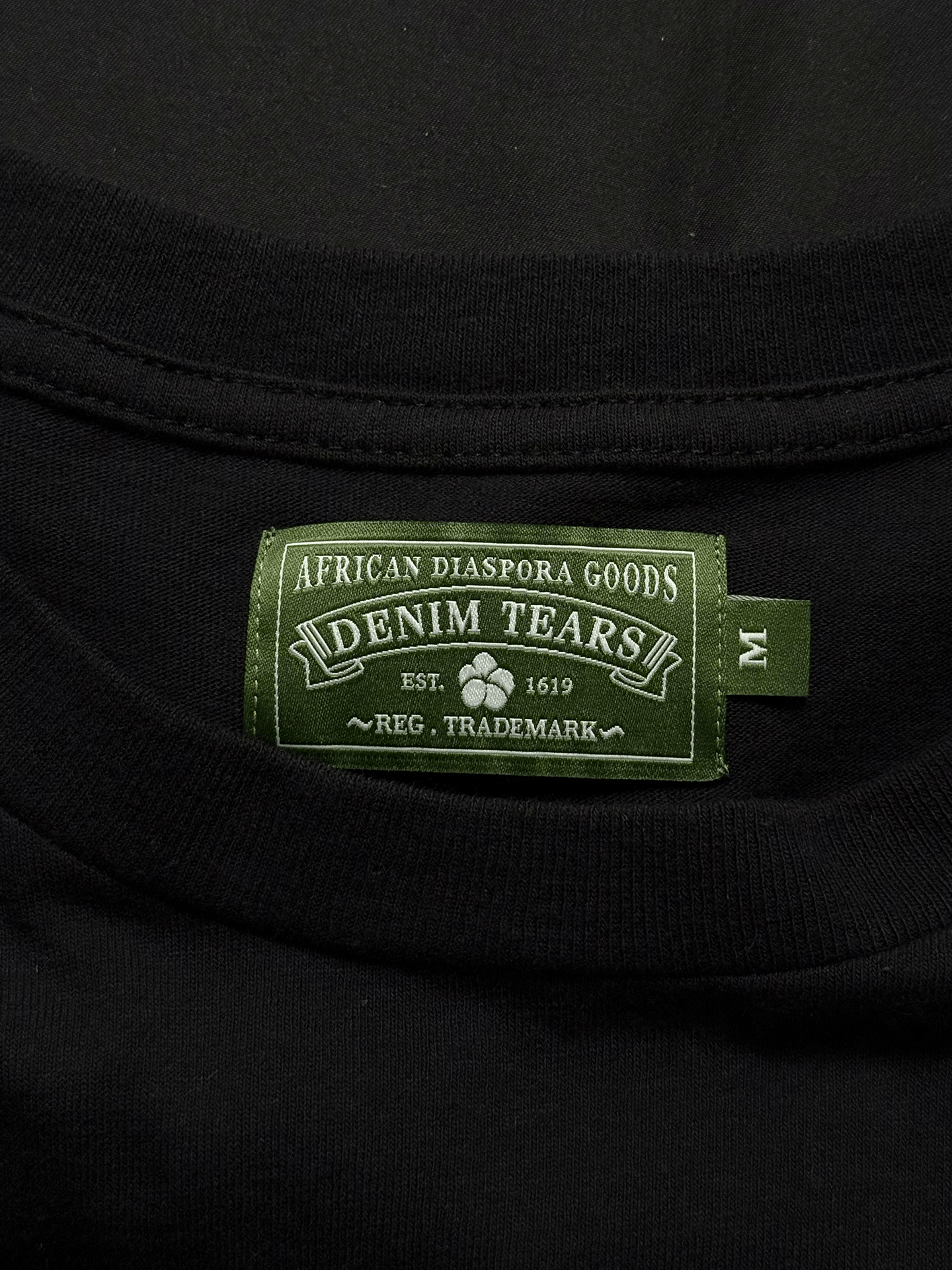 DENIM TEARS Denim Tears "Every Tear Is A Star" black t-shirt Size US M / EU 48-50 / 2 - 3 Thumbnail