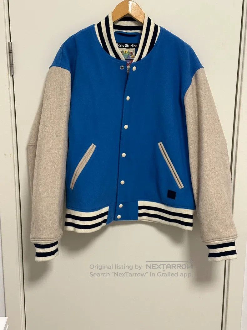 Acne Studios Acne Studios Wool Varsity Jacket Size US S / EU 44-46 / 1 - 1 Thumbnail