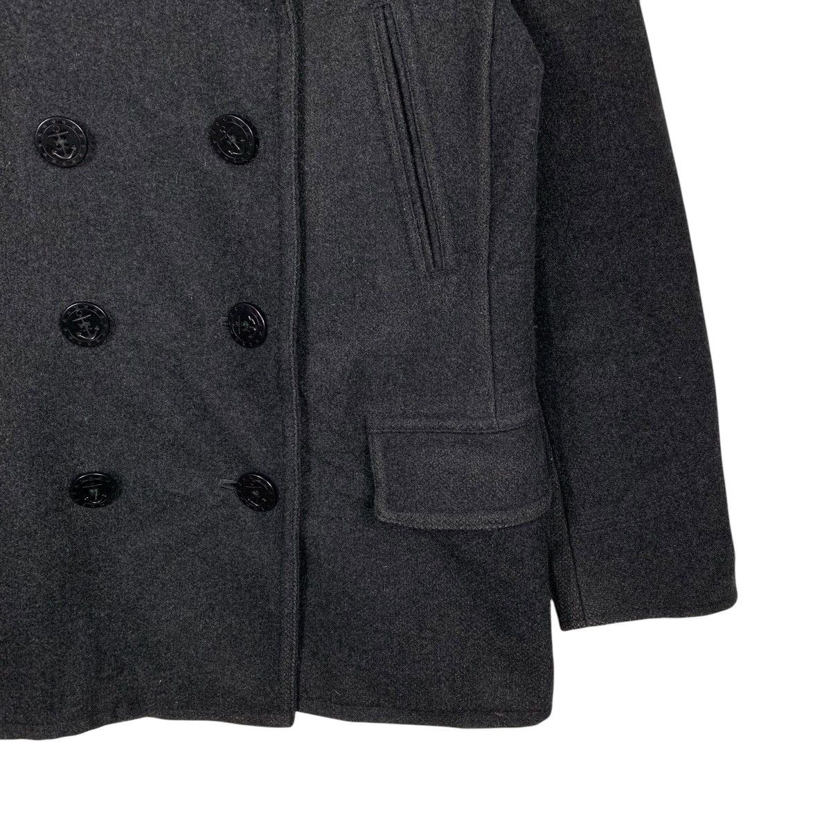 Japanese Brand Back Number Double Breasted Coat Size US L / EU 52-54 / 3 - 4 Thumbnail