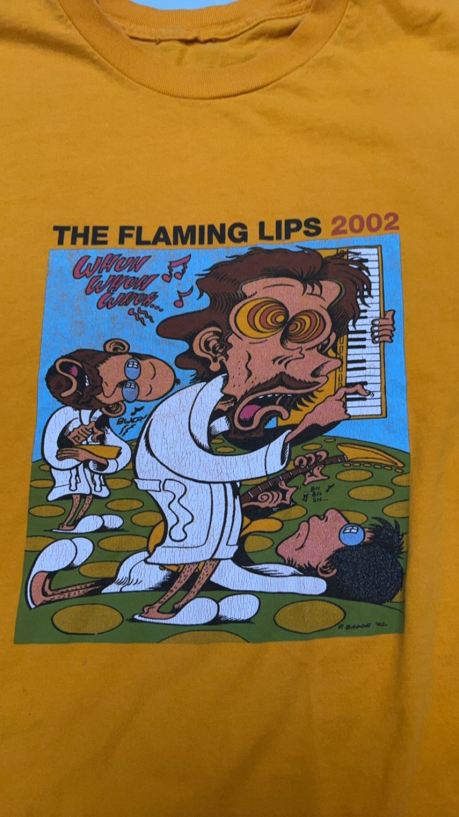 Vintage The flaming lips 2002 t shirt Size US XL / EU 56 / 4 - 2 Thumbnail