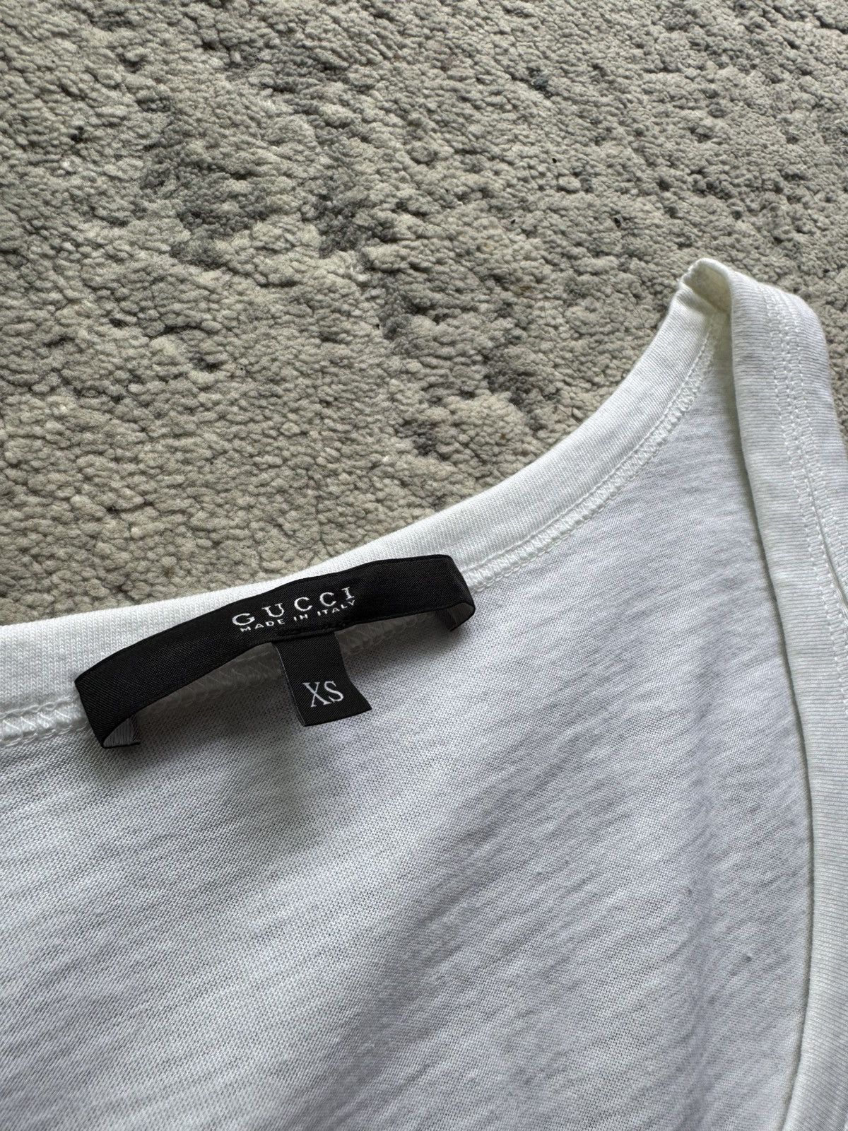 Gucci Vintage Gucci Authentic GG Logo Tank top Size XS Size XS / US 0-2 / IT 36-38 - 4 Thumbnail