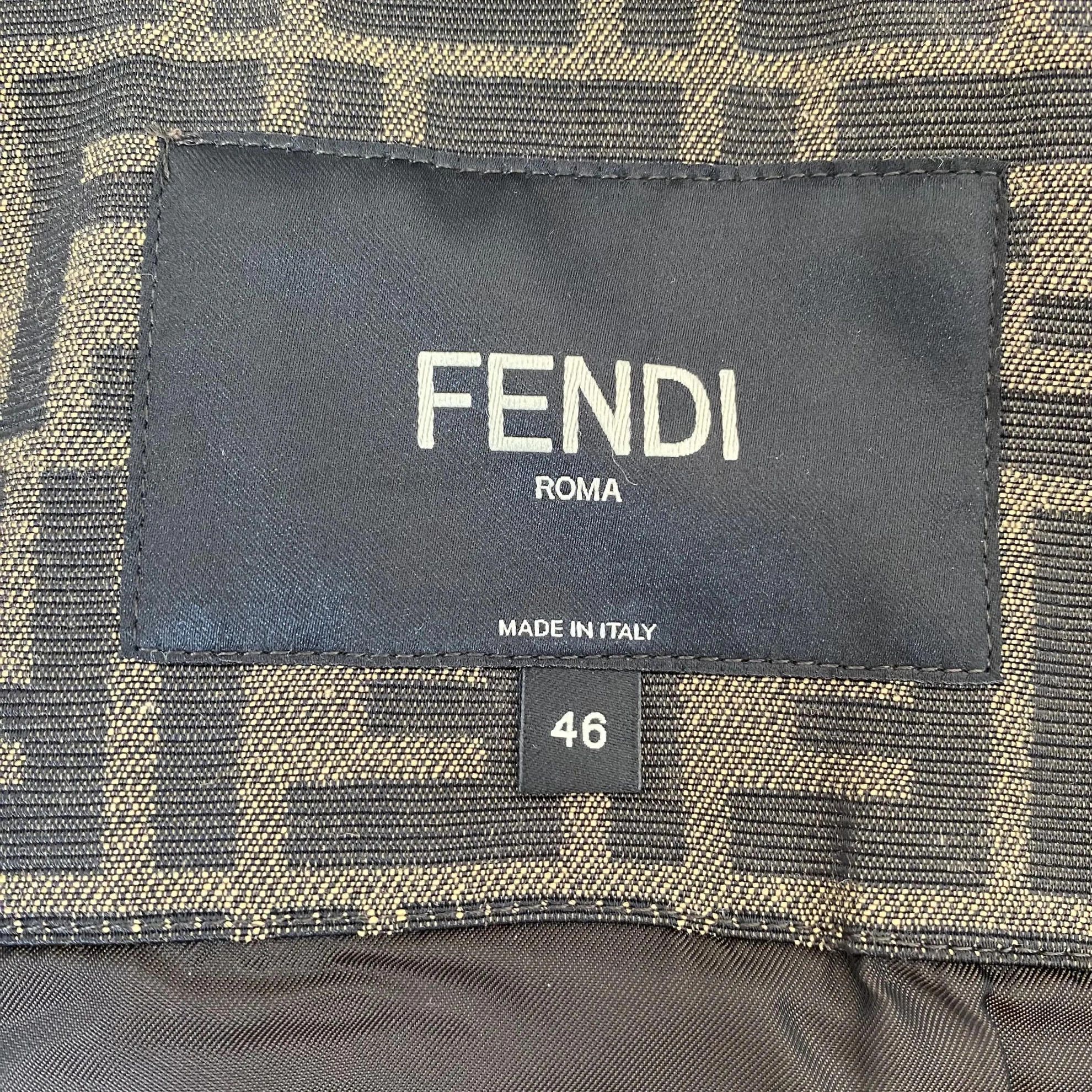 Fendi Fendi Full Logo Jacket NWT Size 46 Unisex Size US S / EU 44-46 / 1 - 7 Thumbnail