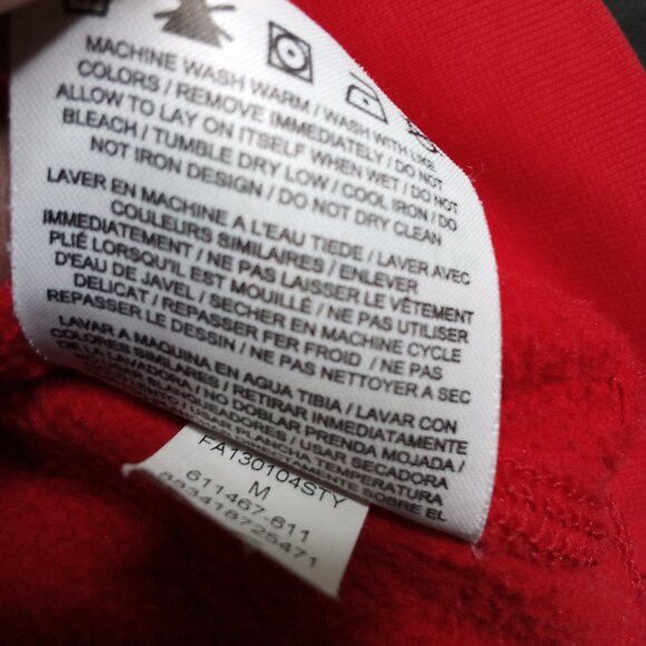 Nike × Vintage Vintage Y2K Nike Small Swoosh Crewneck Sweatshirt Red Size US M / EU 48-50 / 2 - 5 Thumbnail