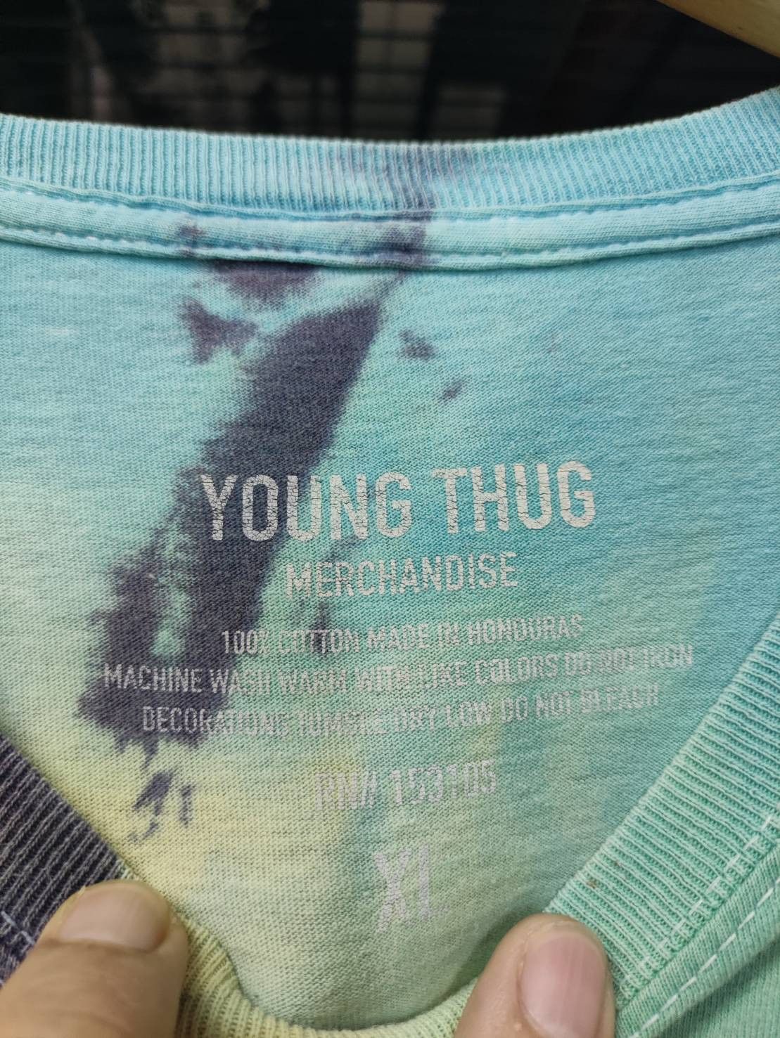 Young Thug Young Thug Thugger " Lean World " Tie Dye T-Shirt Size US XL / EU 56 / 4 - 6 Thumbnail