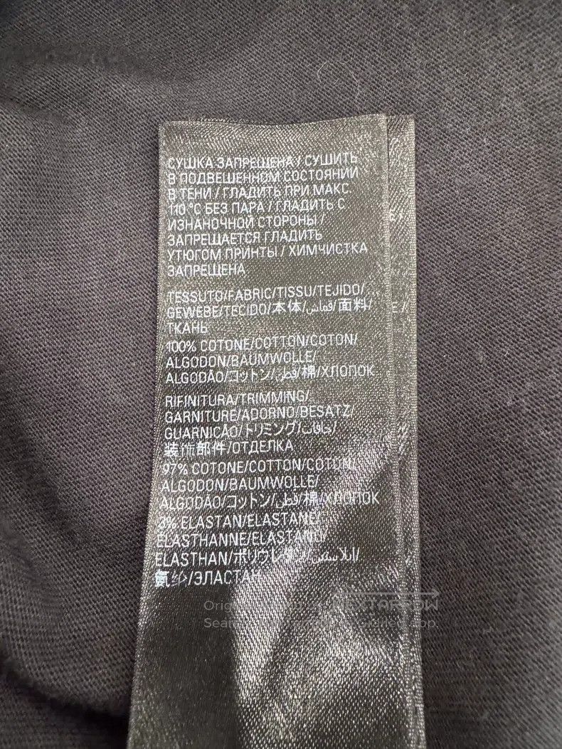 Balenciaga Balenciaga Black Gothic Sanskrit Logo Vintage Ripped Short Size US S / EU 44-46 / 1 - 8 Thumbnail
