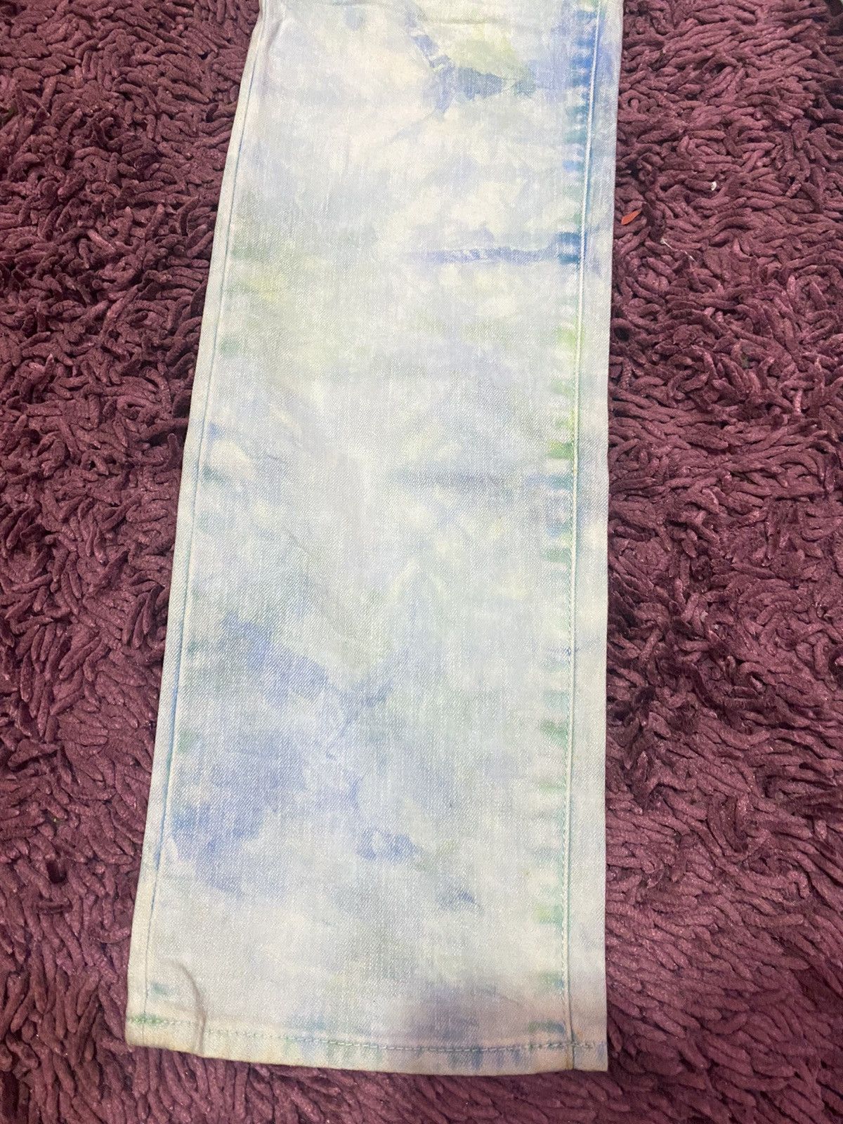 Vintage RARE🔥 Vintage Takeo Kikuchi Japan Bleach Acid Wash Design Size US 33 - 7 Thumbnail