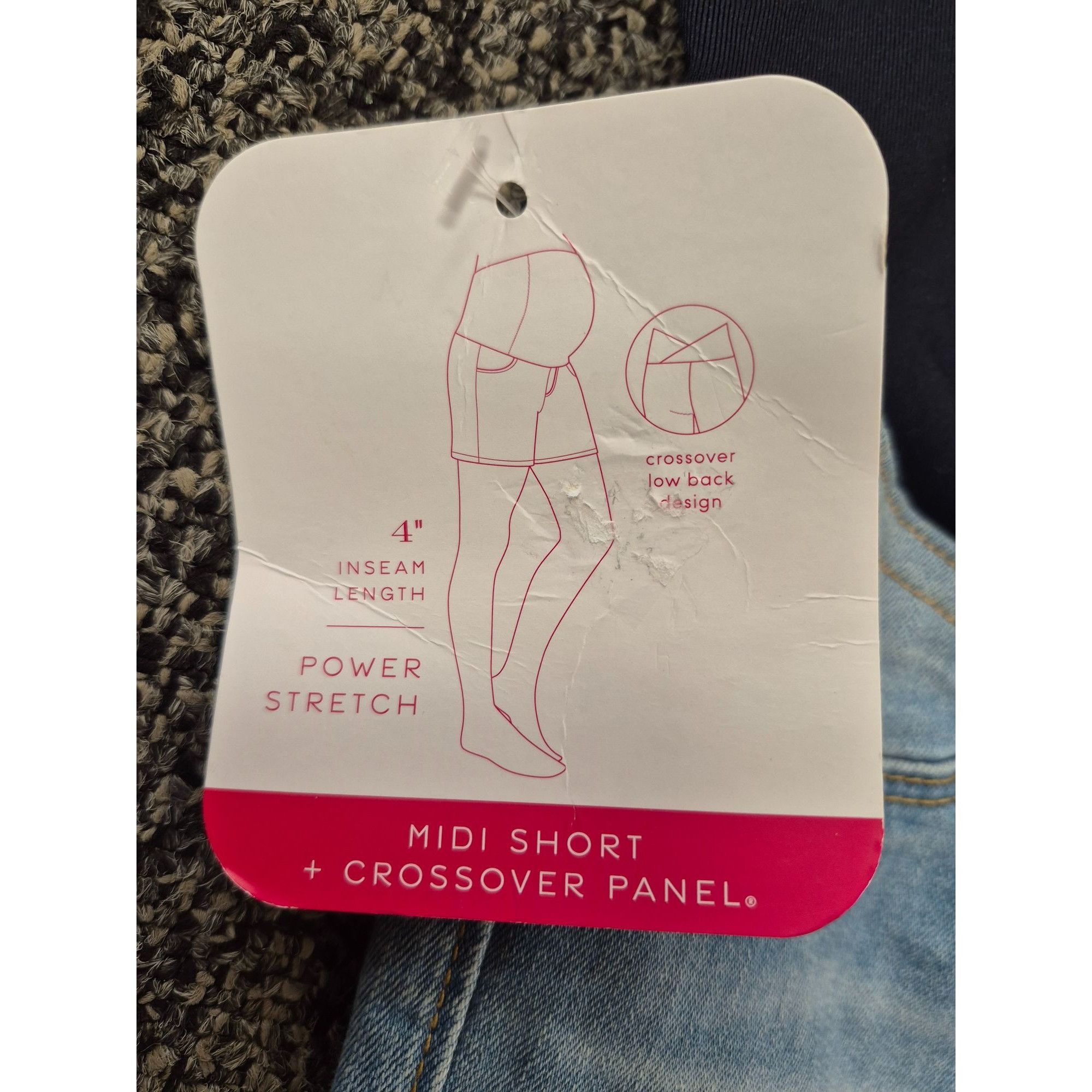 Other Isabel Maternity By Ingrid & Isabel Midi Short With Crossove Size 34" / US 12 / IT 48 - 3 Thumbnail