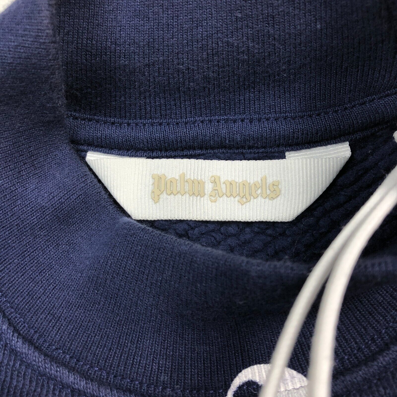 Palm Angels Palm Angels Classic Over Logo Navy Crewneck Sweater Youth 6 Size US XXS / EU 40 - 5 Thumbnail
