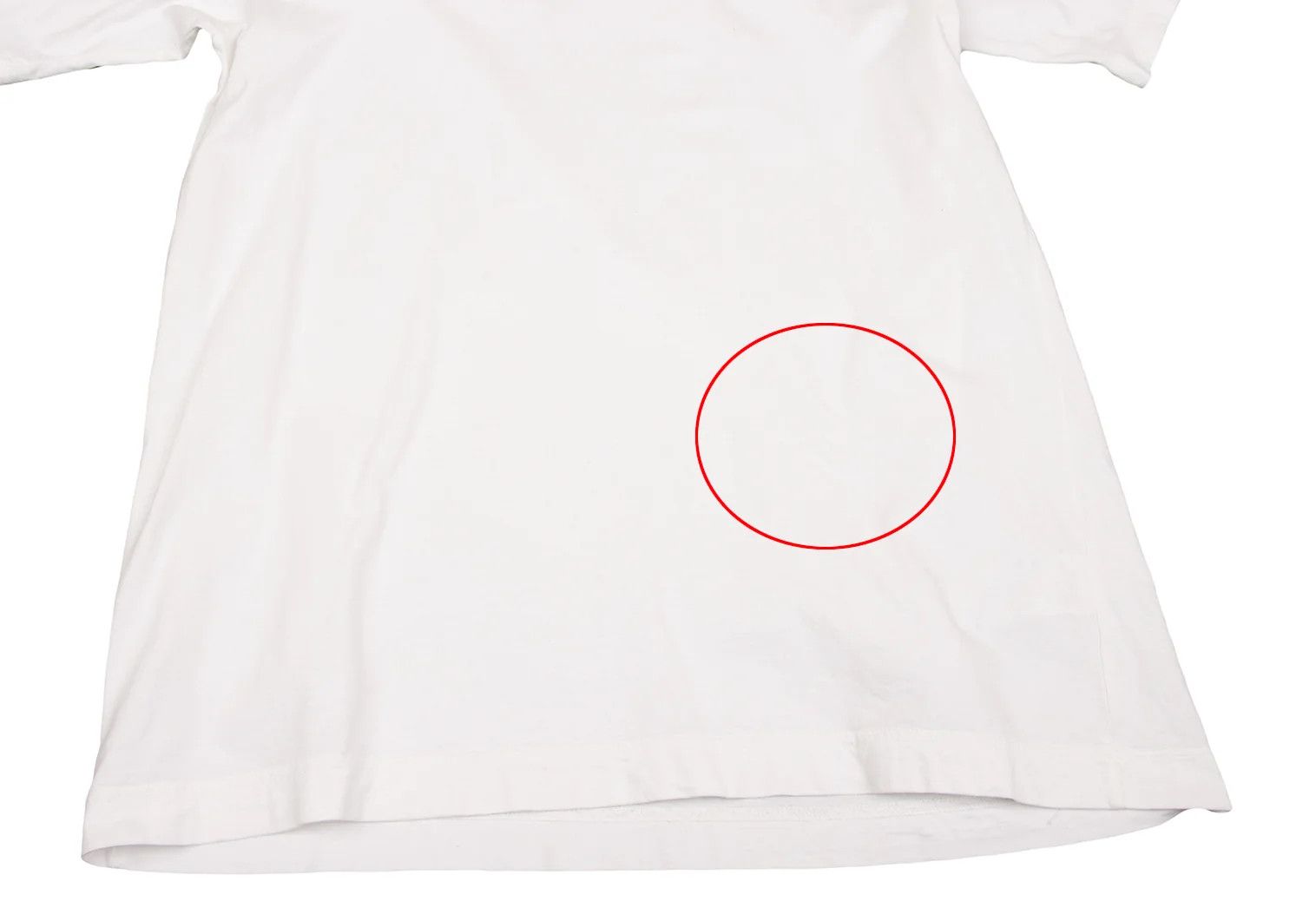 Issey Miyake Cotton Basic Short Sleeve T-Shirt in Off White Size US M / EU 48-50 / 2 - 7 Thumbnail