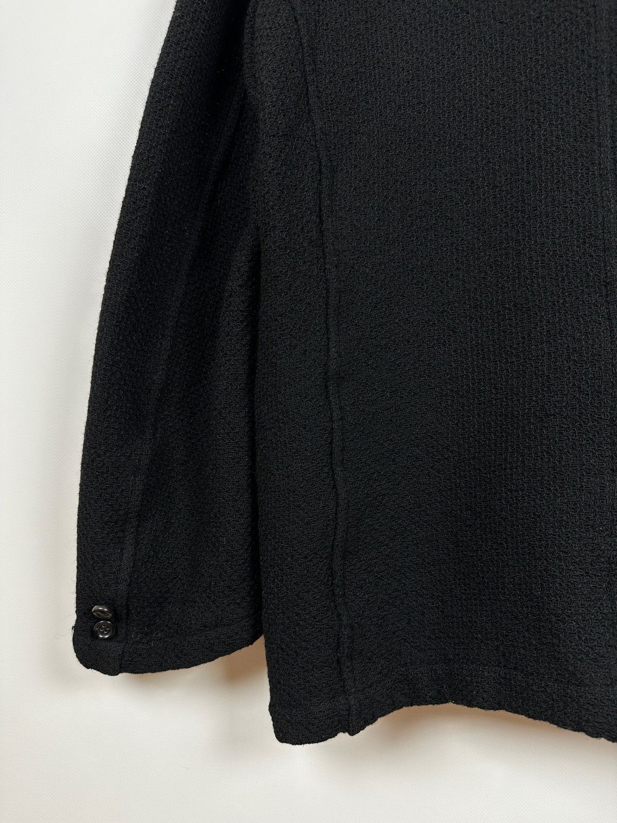 Comme des Garcons AD2002 Vintage Comme Des Garcons Homme Wool Knit Coat Jacket Size US M / EU 48-50 / 2 - 16 Thumbnail