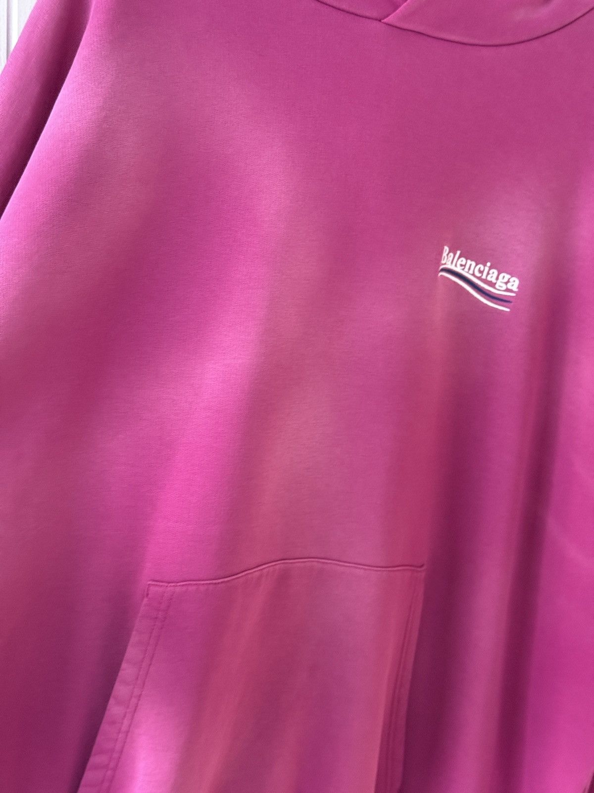 Balenciaga Balenciaga Camaign Political Hoodie Pink Size US S / EU 44-46 / 1 - 11 Thumbnail