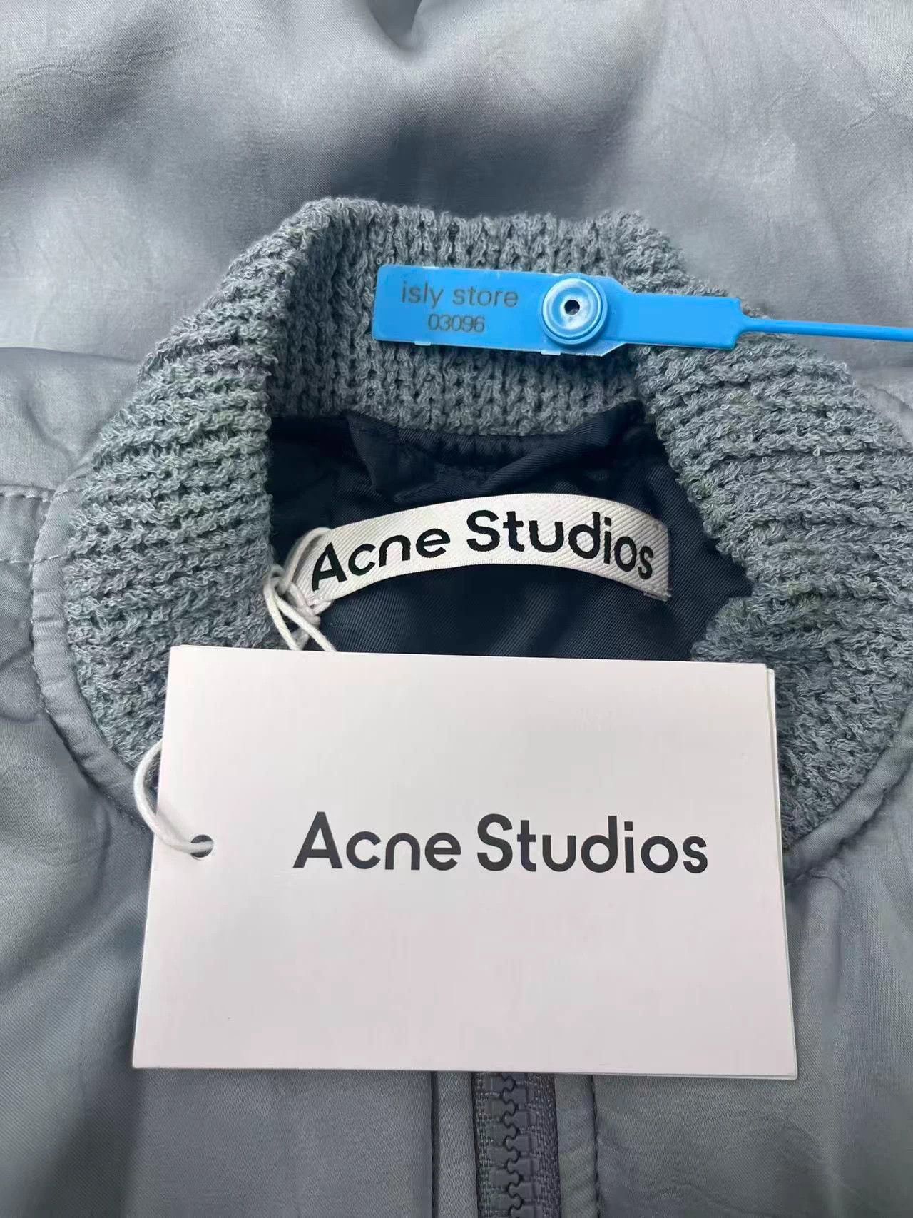 Acne Studios Acne Studios Solid Pocket Jacket Women's Fog Blue 32 Size XXS / US 00 / IT 34 - 5 Thumbnail