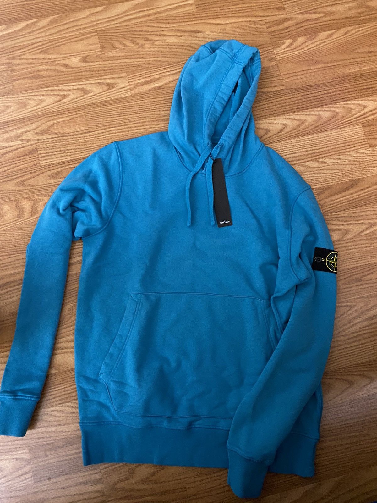 image of Stone Island Hoodie in Black, Men's (Size XL)