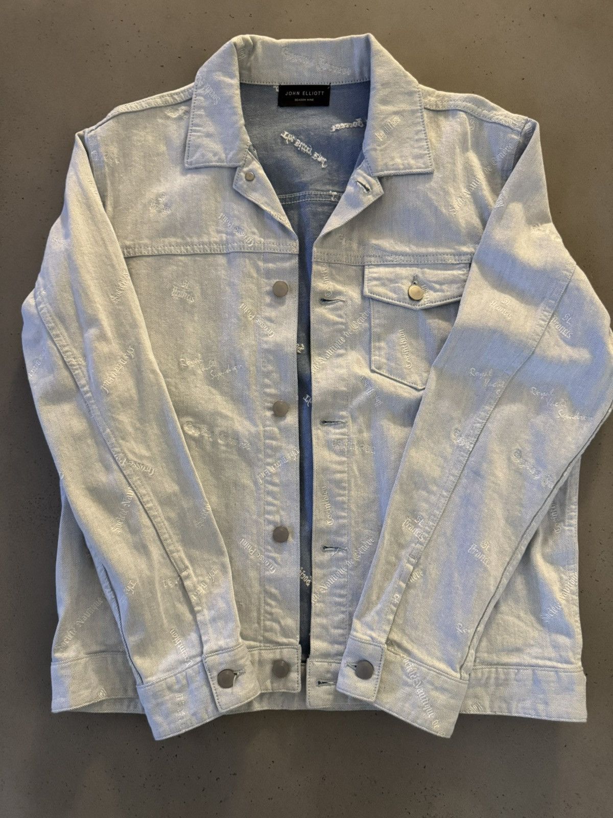 John Elliott John Elliott Denim Jacket Size US L / EU 52-54 / 3 - 1 Thumbnail