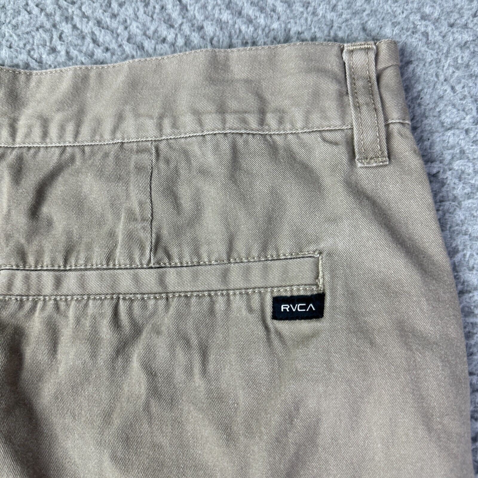 RVCA RVCA Nature X Industry Chino Shorts Mens Size 38 Brown Size US 38 / EU 54 - 3 Thumbnail