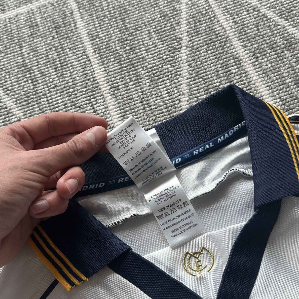 Adidas × Vintage vintage adidas real madryt savio jersey Size US L / EU 52-54 / 3 - 7 Thumbnail