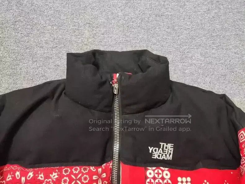 READYMADE Ready Made Red Camellia Flower Down Jacket Size US XS / EU 42 / 0 - 3 Thumbnail