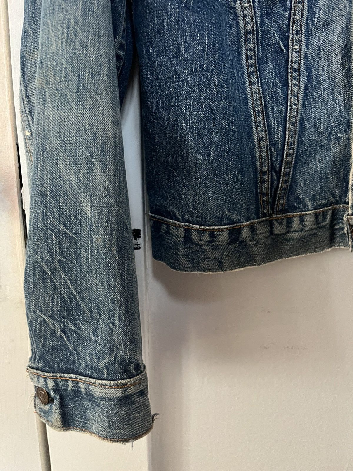 1970’s Vintage Levi’s Patch Distressed Denim Jacket