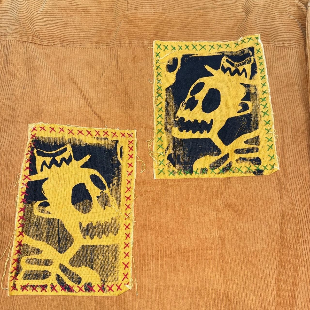 Other Metre Sport skull patches corduroy button-up shirt Size L Size US L / EU 52-54 / 3 - 2 Thumbnail