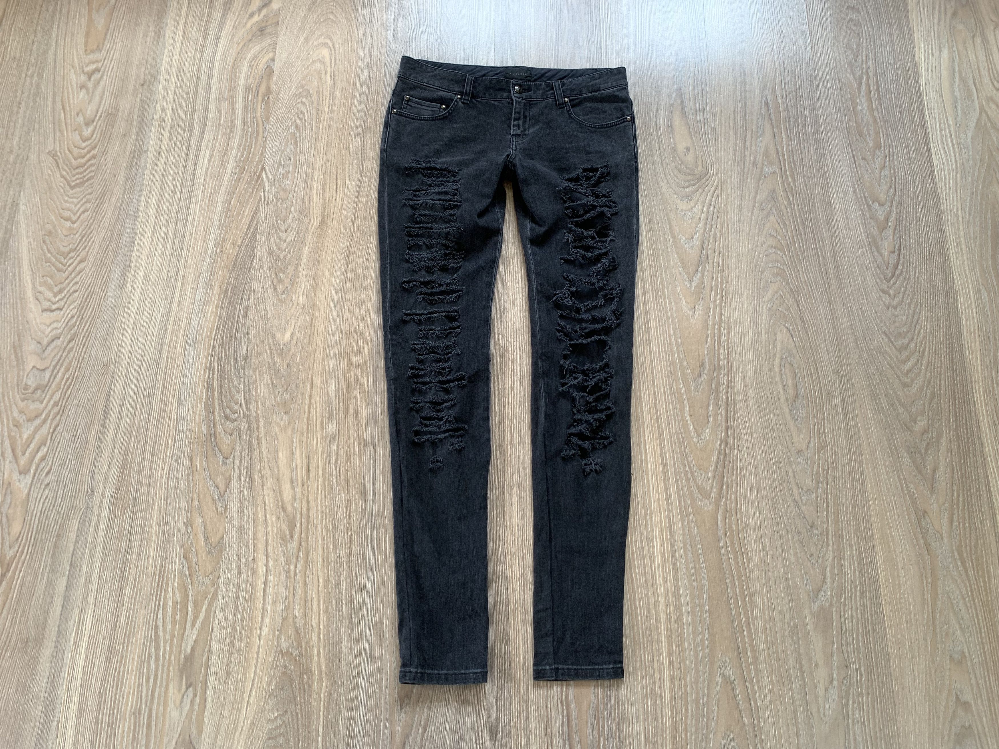John Richmond Womens John Richmond Distressed Jeans Size 28" / US 6 / IT 42 - 1 Thumbnail