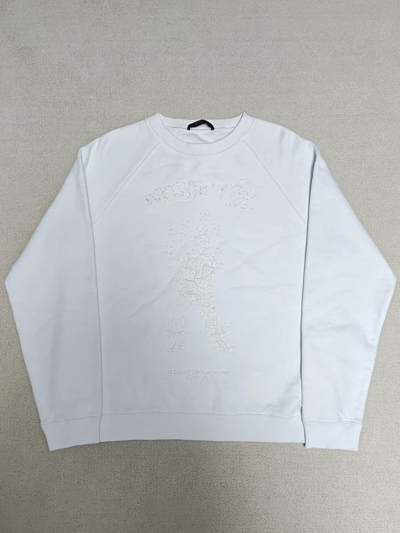 Louis Vuitton Wizard of Oz figure embroidered crew neck sw