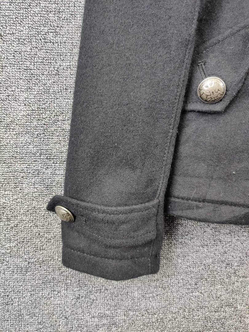 Japanese Brand × PPFM × Vintage Vintage PPFM Peyton Palace For Men Wool Faux Fur Jacket Size US M / EU 48-50 / 2 - 4 Thumbnail