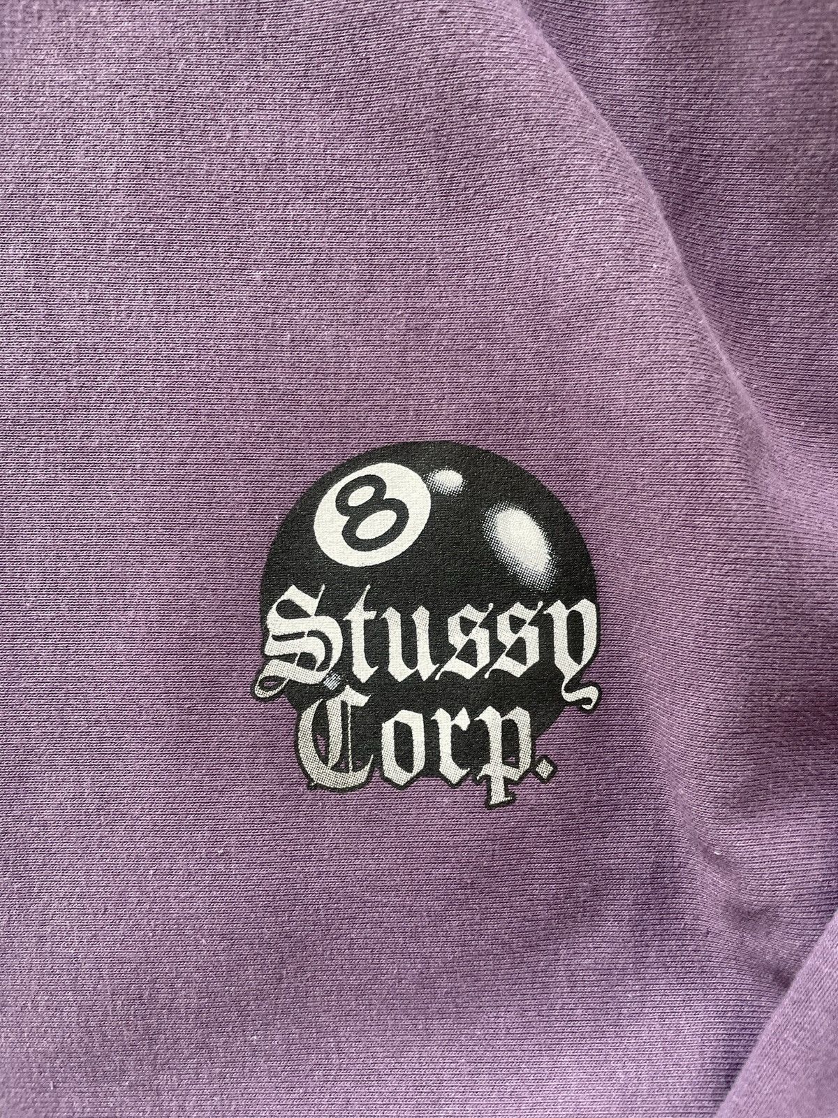 Stussy Stussy 8 ball corp Hoodie Size US L / EU 52-54 / 3 - 2 Thumbnail
