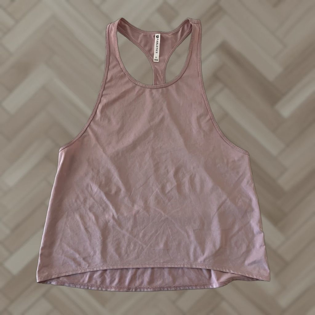Fabletics Fabletics Racerback Athletic Tank Women's M Pink Tank women's M Pink Racerback Athletic Tank Top Size M / US 6-8 / IT 42-44 - 1 Thumbnail