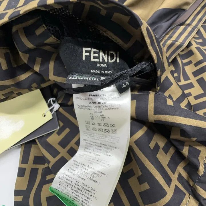 Fendi Fendi Reversible Logo Hoodie Jacket for Men -2507 Size US M / EU 48-50 / 2 - 4 Thumbnail