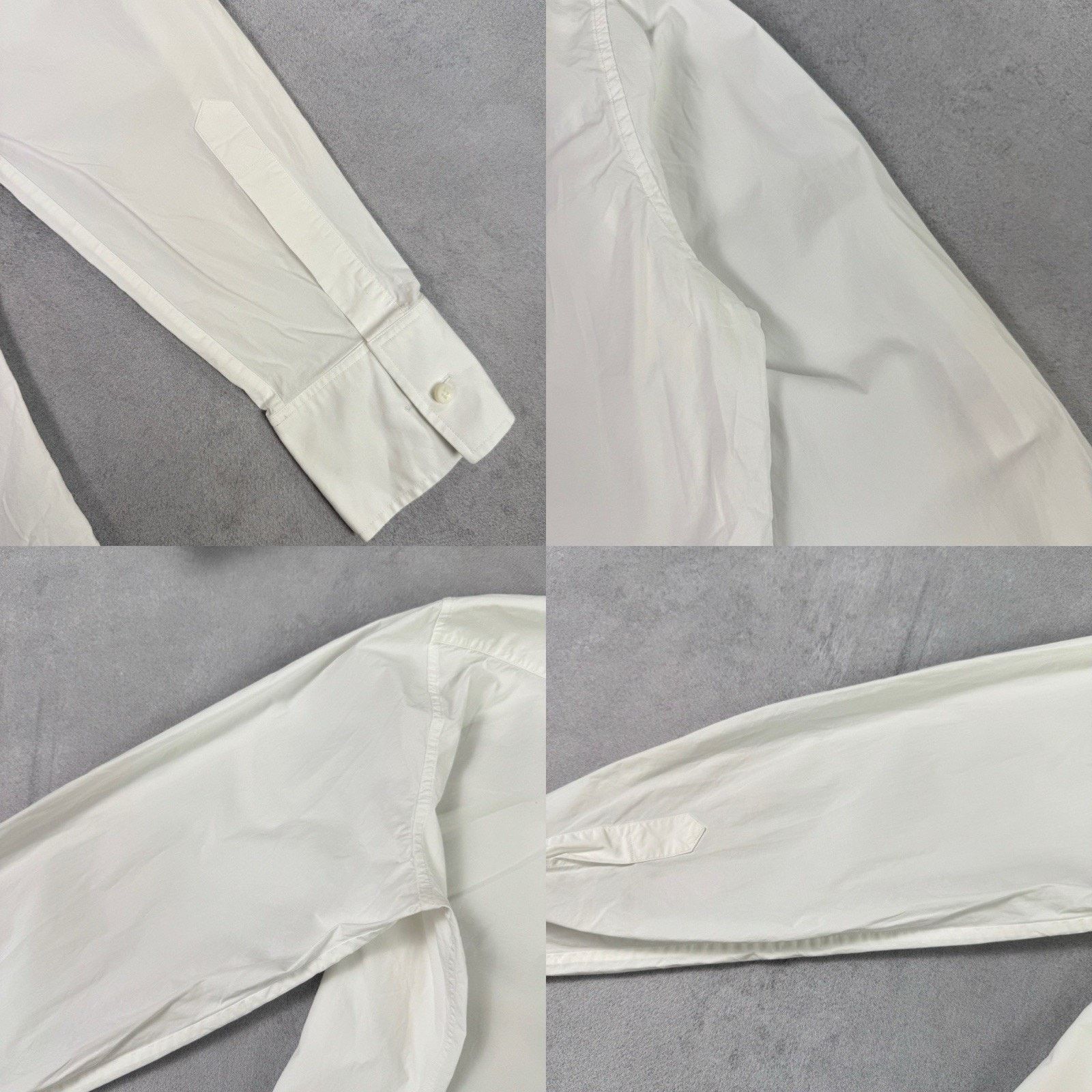 DSQUARED2 Men’s Shirt White Classic Button-Up Cotton Sz 54