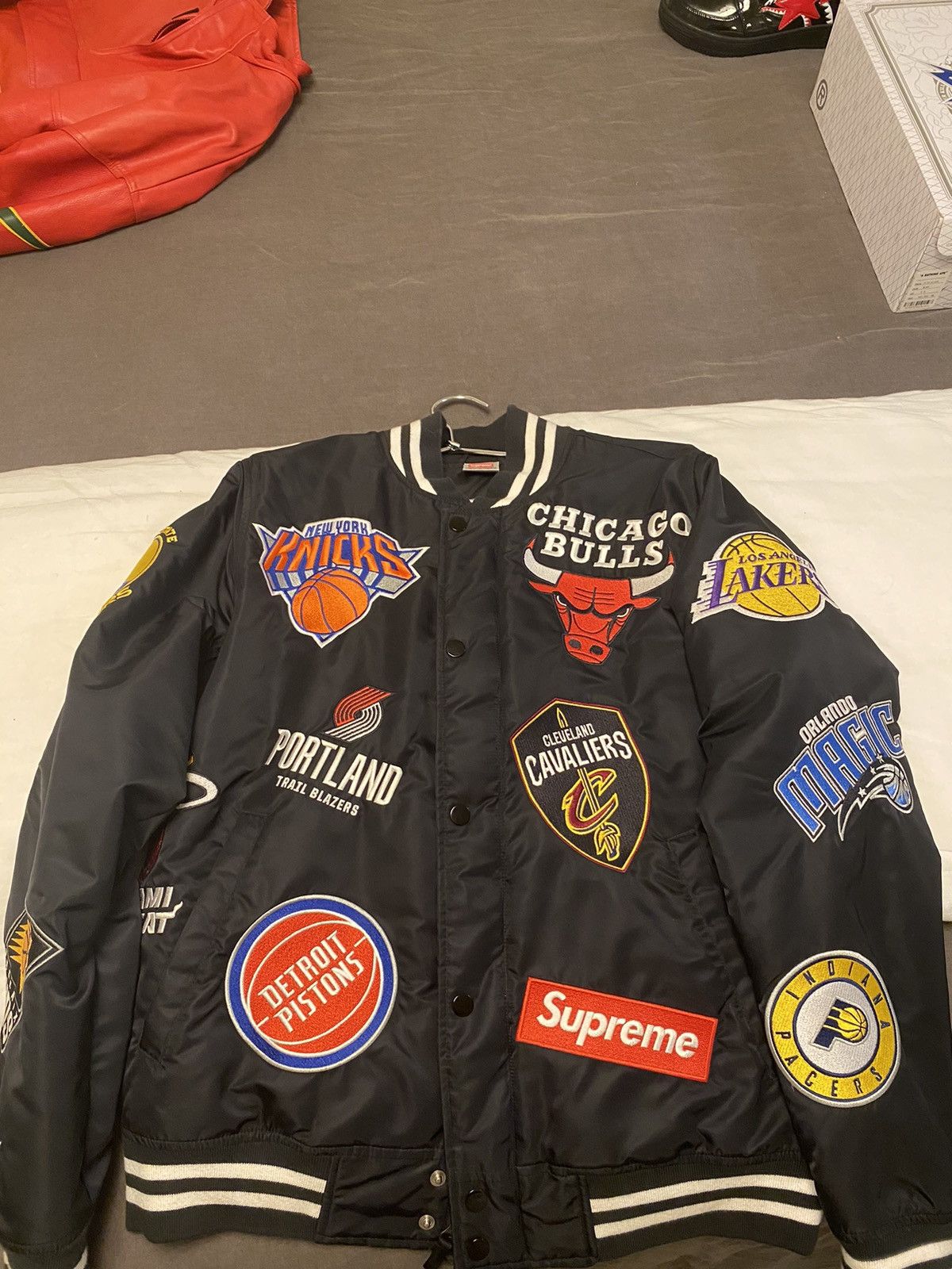 Supreme Men's Nike/NBA Team Warm Up Jacket