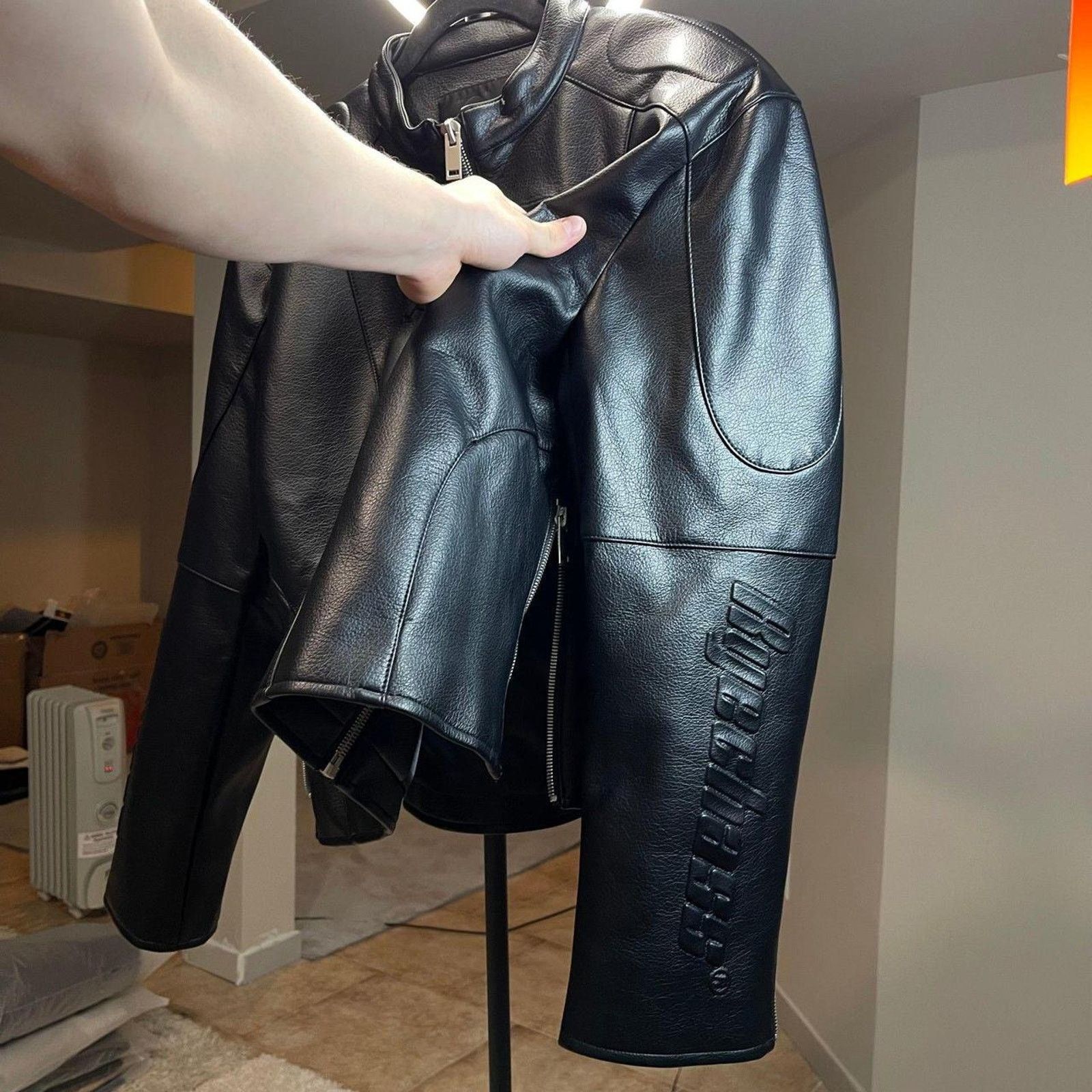 Japanese Brand RYE CHASIN "CHASE"追逐“ RACING LEATHER JACKET Size US M / EU 48-50 / 2 - 6 Thumbnail
