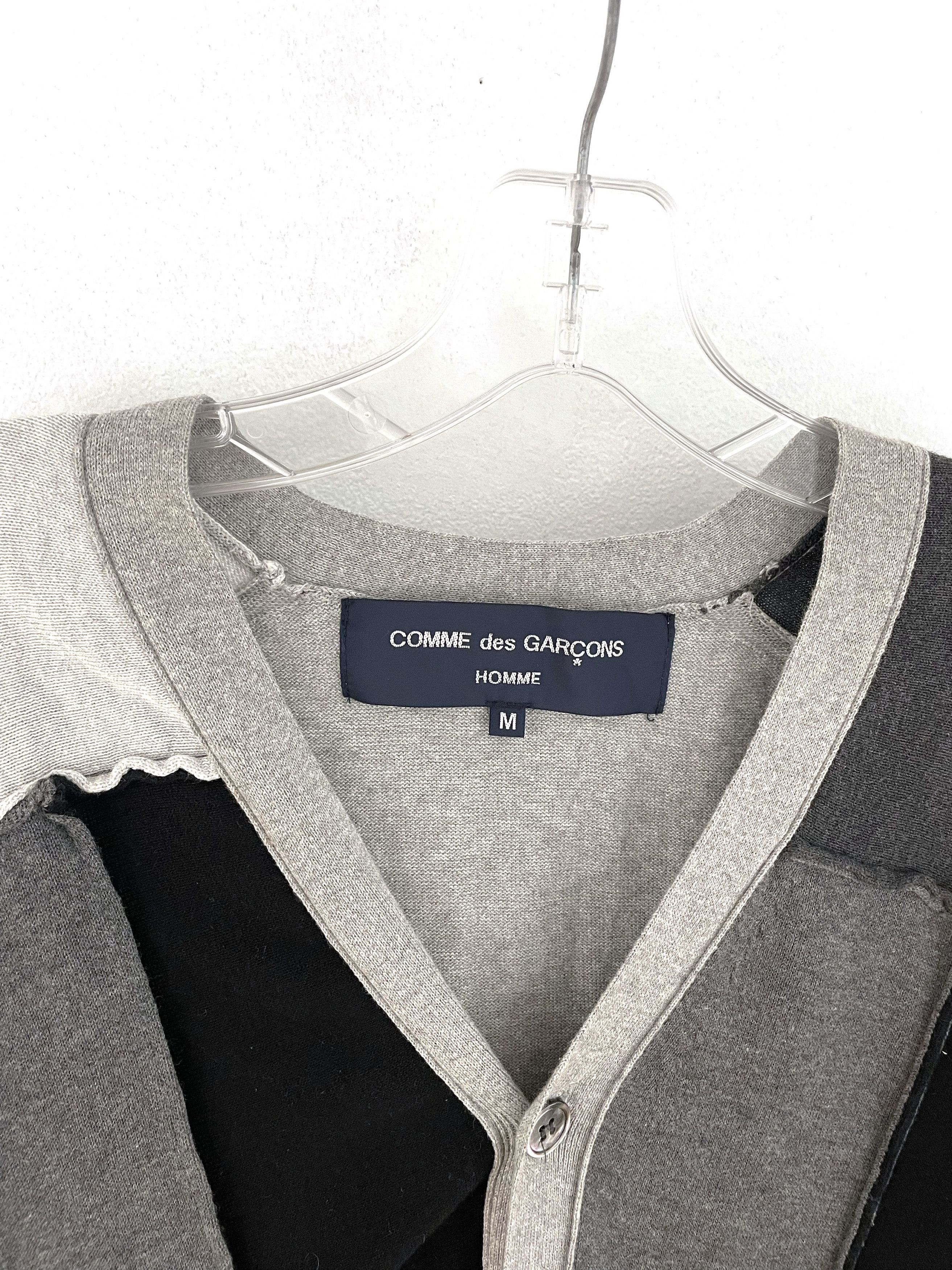 Comme des Garcons Homme 2009 Patchwork Cardigan Size US M / EU 48-50 / 2 - 3 Thumbnail