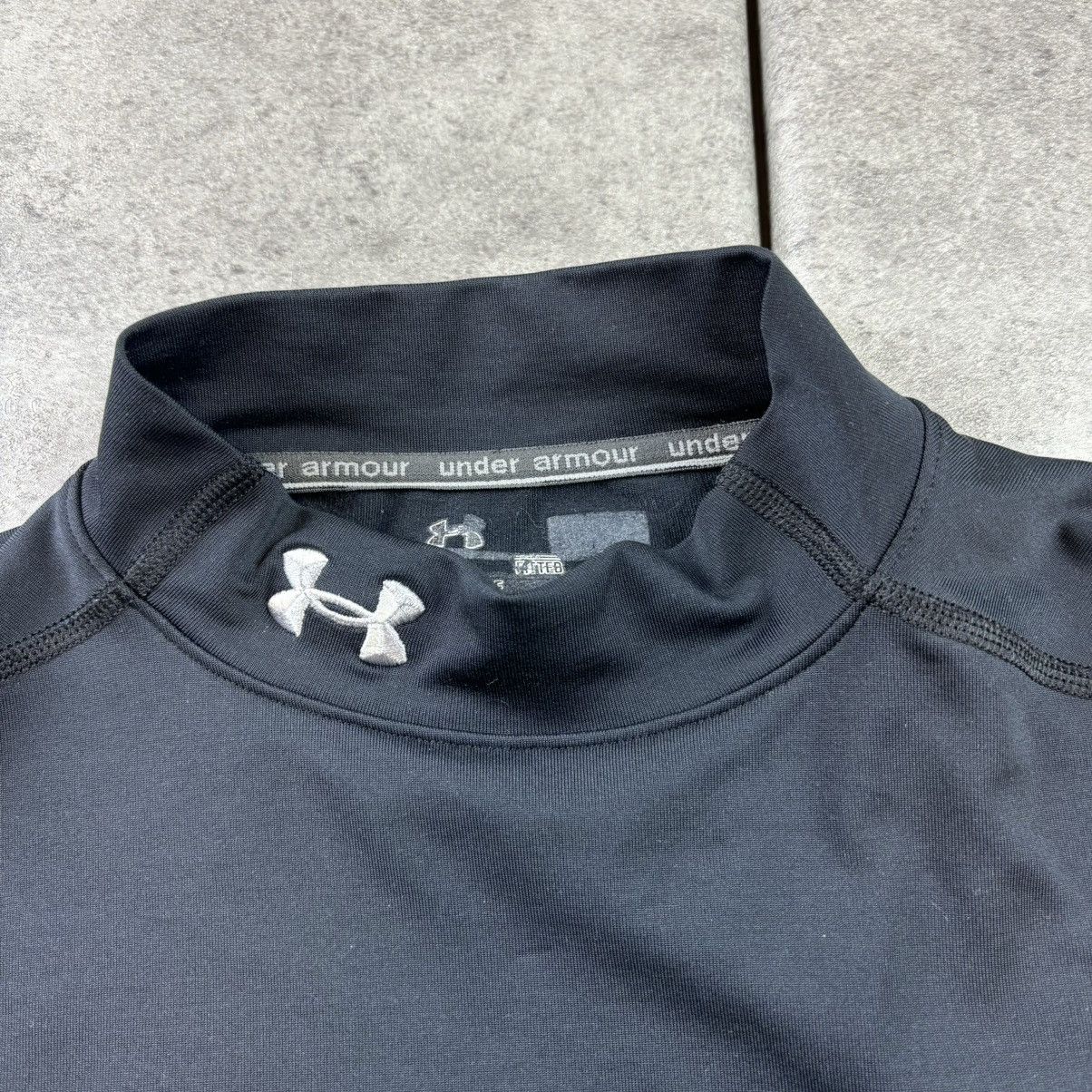Under Armour Black under armour fitted cold gear mockneck long sleeve Size US S / EU 44-46 / 1 - 4 Thumbnail